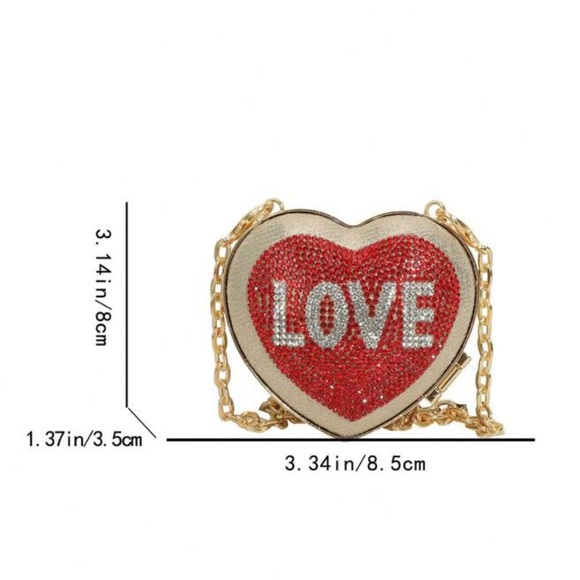New Crystals girls mini bag LOVE - Picture 8 of 8